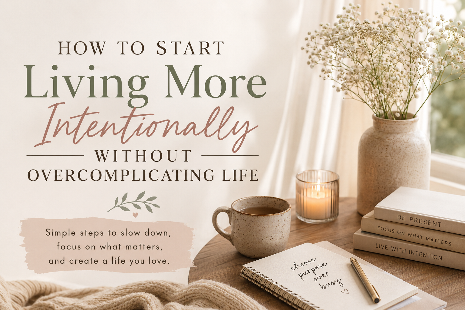 Intentional Living